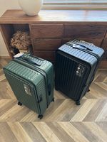 Valise trolley Hinomoto en néoprène ultra-légère et silencieuse de 28 pouces, grande capacité extensible, exportée du Japon