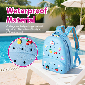 Модный новый стиль: детский рюкзак с водонепроницаемой молнией из EVA для детей и женщин, для повседневного использования на улице - Product Image 6