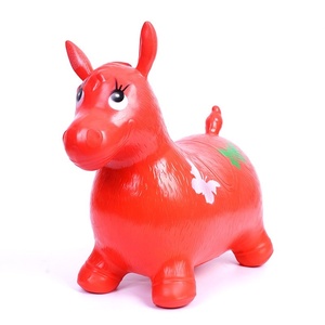 Jumping <strong>Horse</strong> Music <strong>Painting</strong> Children's Animal Cycling Outdoor Inflatable Toy Unisex - Product Image 5