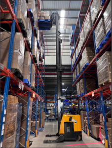 Roulettes pour rayonnages, robustes, modulaires, en acier, extensibles, emboîtables, 200 m, revêtement poudré, compatibles chariots élévateurs, pour stockage - Product Image 3