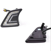 OVOVS – feu avant DRL blanc bleu Super lumineux, phare de jour spécial pour Toyota Hilux 2012-2014