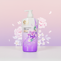 Gel Douche Corps Hydratant et Rafraîchissant à l'Extrait Herbal, Acide Faible, Parfumé, Lisse, Adoucissant, Éclaircissant et Charmant
