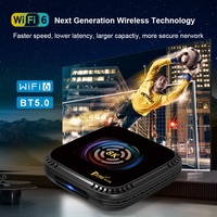 TV98 H728 IPTV STB 8K, Reproductor Multimedia con WiFi 6, Android 14 Pro, Premium, para Streaming Inteligente, Venta al Por Mayor