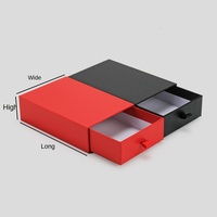 Bougie parfumée portefeuille papier matériel personnalisé petit lot neutre noir nacré boîte en carton