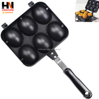 Plaque de cuisson pour sandwichs et toasts, moulée par pressage à chaud, pour camping en extérieur, compatible feu direct, avec clip de fixation pour bord de pot