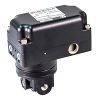 Amplificateur de débit pneumatique haute capacité Fairchild 4514AI Modèle 4500A, amplificateur de volume
