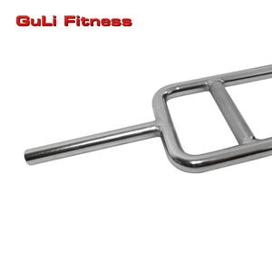 Guli Fitness 34 "<span class=keywords><strong>Regular</strong></span> Solid Tricep Bar Deadlift bilanciere Home Gym esercizio di sollevamento pesi per squat, sollevamento pesi - Product Image 4