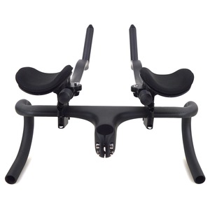 Phụ kiện xe đạp bằng sợi <span class=keywords><strong>carbon</strong></span> <span class=keywords><strong>T800</strong></span> 278g Xe đạp khí động học 55 °   Thiết kế tay cầm phụ chống trượt cho các bộ phận xe đạp BMX - Product Image 1