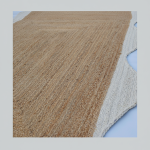 Alfombra de yute hecha a mano Alfombra de yute trenzada Alfombra sostenible Alfombra tejida a mano para sala de estar y dormitorio - Product Image 1