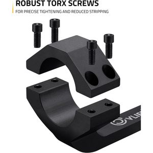 ขายึดกล้องเล็งแบบคานยื่น Cvlife แบบออฟเซ็ต วงแหวนคู่ อลูมิเนียมชิ้นเดียว สำหรับล่าสัตว์ - Product Image 3