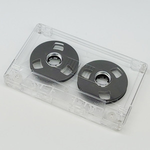 Cinta de casete de bobina abierta Skeleton de 50 minutos, Tipo I, Bias Normal, en blanco, para grabación de audio, mixtape musical, decoración retro, coleccionable, transparente - Product Image 2