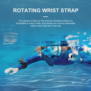 กล้องแอคชั่นแบบแฮนด์ฟรีขนาดเล็กพร้อมแท่นยึดแม่เหล็ก 136 °   การมองเห็นในเวลากลางคืนแบบมุมกว้าง IP67 กันน้ำสำหรับการเดินป่าดำน้ำ - Product Image 3