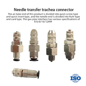 Adaptateur de connecteur d'aiguille de distribution de colle articulée Ruhr, adaptateur trachéal, adaptateurs en cuivre durables, connecteurs - Product Image 2