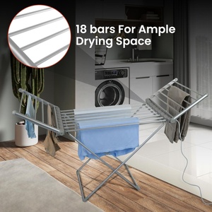 Calentador <span class=keywords><strong>de</strong></span> Baño, <span class=keywords><strong>Secadora</strong></span> <span class=keywords><strong>de</strong></span> <span class=keywords><strong>Ropa</strong></span> Eléctrica 	 Tendedero con Alas y Calefacción <span class=keywords><strong>de</strong></span> 280W y <span class=keywords><strong>20</strong></span> Barras - Product Image 5