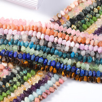 Perles irrégulières en pierre naturelle 6*11mm, perles en vrac, brins de perles, accessoires faits à la main DIY