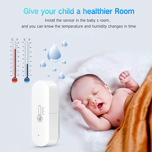 Zigbee <b>Wireless</b> Temperature Humidity Sensor Detector Indoor Household with WiFi Feature <b>for</b> Hotels Inspired by Tuya - Product Image 6