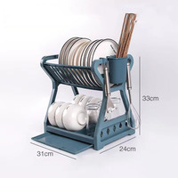 Support de rangement pour vaisselle de cuisine en plastique support de bol de vidange mettre vaisselle support de rangement de cuisine supports de rangement