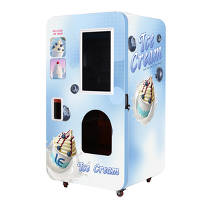 Máquina Expendedora Automática de Helado Suave con 6 Sabores, Autoservicio para Centros Comerciales, Estaciones de <span class=keywords><strong>Metro</strong></span>, Aeropuertos y Parques de Atracciones - Product Image 4