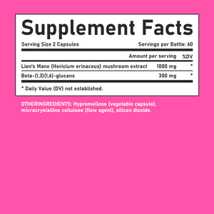 Cápsulas de Melena de León OEM ODM con Extracto de Hongo Melena de León, Apoyo a la Función Cognitiva y la Salud Inmunológica, Suplemento Dietético - Product Image 6