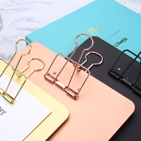 2025 gran oferta Clip de carpeta de aluminio creativo A4/A5 Portapapeles de almacenamiento gran oferta Clip de aluminio creativo carpeta bolsa Clip de archivo