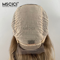 Perruque Lace Front HD 13x4 Cheveux Humains Vierges Indiens Ondulés avec Mèches Brunes Fournisseur OEM 100% Cheveux Humains 14-26 pouces