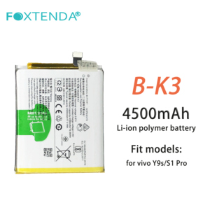<span class=keywords><strong>แบ</strong></span><span class=keywords><strong>ต</strong></span>เตอรี่สำรองแท้รุ่น B-K3 ความจุ 4500mAh สำหรับ <span class=keywords><strong>vivo</strong></span> Y9s <span class=keywords><strong>S1</strong></span> <span class=keywords><strong>Pro</strong></span> <span class=keywords><strong>แบ</strong></span><span class=keywords><strong>ต</strong></span>เตอรี่ลิเธียมไอออนโพลิเมอร์<span class=keywords><strong>แบ</strong></span>บชาร์จได้ - Product Image 2