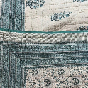 Meilleur ensemble de couvre-lit en coton matelassé de qualité supérieure, fait main en Inde, design haut de gamme, vente chaude, léger, imprimé brodé - Product Image 1