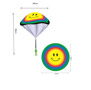 Venta al por mayor juguetes voladores personalizados para niños Sky Diving juego al aire libre lanzamiento a mano Día DE LA Independencia juguetes de paracaídas - Product Image 4