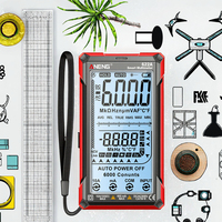 622A 682 Large LCD Digital Rechargeable Multimeter 6000 Count Ohm Diode Tester Electrician Tools