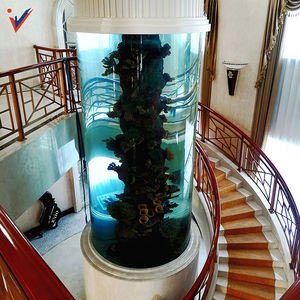 Leyu Usine Liquidation Vente Professionnel Formes Personnalisées Haute Transparent Acrylique Fish Tank Pour Aquarium - Product Image 2