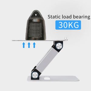 Newly <b>Adjustable</b> Height 180 Degree Rotating Aluminum Alloy Foldable <b>Laptop</b> <b>Stand</b> for Tablet PCs - Product Image 4