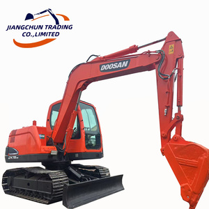 Doosan รถขุดตีนตะขาบไฮดรอลิก DX75รุ่น2023 7.5ตันปั๊มมอเตอร์แบบดั้งเดิมจากเกาหลี - Product Image 1