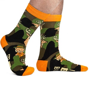 Chaussettes unisexes décontractées avec <span class=keywords><strong>message</strong></span> « Je préfère jouer au golf » pour l'automne, avec logo <span class=keywords><strong>personnalisé</strong></span> sur le bas, en spandex/nylon/coton - Product Image 6