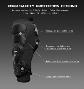 Pantaloni Protettivi per Motocross, Protezione per Fianchi e Gambe, <span class=keywords><strong>Pantaloncini</strong></span> <span class=keywords><strong>Imbottiti</strong></span> per Ciclismo, Taglia Personalizzabile, Prodotti in Cina - Product Image 2