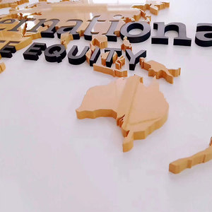 <span class=keywords><strong>Décoration</strong></span> de <span class=keywords><strong>maison</strong></span> et de bureau mural carte <span class=keywords><strong>du</strong></span> <span class=keywords><strong>monde</strong></span> 3d autocollants muraux en acrylique - Product Image 3