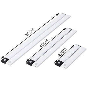 LED Night Light 20/30/40/60CM Motion Sensor <b>Wireless</b> USB Cabinet Night Light Wardrobe Lamp <b>for</b> Kitchen Cabinet Bedroom Wardrobe - Product Image 5