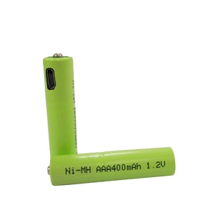 TINKO USB充電式電池 <span class=keywords><strong>NI</strong></span>-MH充電式電池 AAA 450mah <span class=keywords><strong>1.2V</strong></span> OEM - Product Image 2