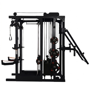 GRASSFIT – Équipement de fitness multifonctionnel en acier pour usage commercial en salle de sport : Machine Smith, Power Rack et <span class=keywords><strong>Crossover</strong></span> Cable - Product Image 3