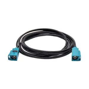 Minicable Fakra Z para coche, conector hembra a Jack con Cable Coaxial RG174 de 1m para antena WIFI GPS