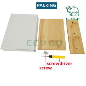 Wooden Double Sides Magnetic Multifunctional Storage Knife Stand Bamboo Knife <b>Block</b> - Product Image 5