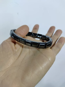 <span class=keywords><strong>Bracciale</strong></span> in <span class=keywords><strong>Ematite</strong></span> per Uomo, Recupera il Tuo Controllo e la Tua Fiducia, Bracciali Elastici per l'Equilibrio Energetico, Gioielli Ispiratori e Regali - Product Image 3