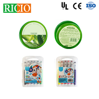 Machine d'étiquetage automatique double face (haut et bas) pour bouteilles plates, conçue et fabriquée par RICIO