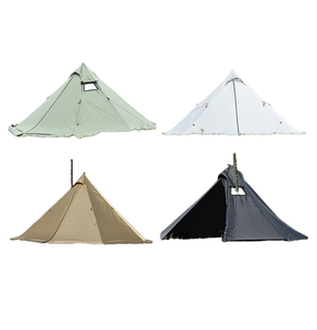 Tienda de Campaña Piramidal para las Cuatro Estaciones con Salida para Estufa de Titanio y Protector Térmico para Condiciones Invernales Extremas - Product Image 1