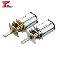 Mini 12mm DC Dişli Motor Yüksek Tork Düşük Hız Soğuğa Dayanıklı EV Şarj Tabancası Elektronik Kilit için