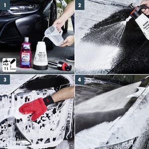 Gant de lavage en microfibre très vendu, 1 pièce, gant ergonomique pour un lavage de voiture sûr et sans rayures - Product Image 3