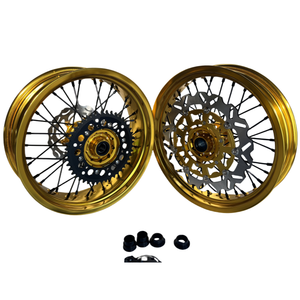 Accessoires pour moto, roues et jantes Supermoto 3.5/5.0*17 pouces compatibles avec <span class=keywords><strong>KTM</strong></span> EXC EXCF SX SXF XCW XCF 125-530 2003-2024 - Product Image 5