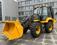 Mesin Konstruksi China XC8-S3580 73.5kW Mini Backhoe Loader Kapasitas Angkut 1.3m³ Bucket 6-in-1 Standar, Laris Terjual