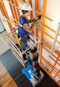 איכות גבוהה GR-20 סוג התורן פלטפורמת עבודה אווירית 8.02 מ 'משטח עבודה אוויר למכירה - Product Image 4