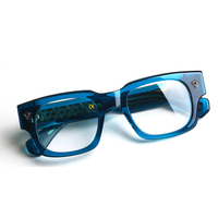 JULIUS Montures optiques carrées épaisses en acétate de luxe haut de gamme, vente en gros, stock disponible, lunettes