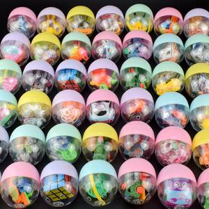 Fabrika toptan karışık renk 47*55mm plastik kapsül topları Gashapon oyuncaklar ile otomat oyuncaklar içinde - Product Image 2